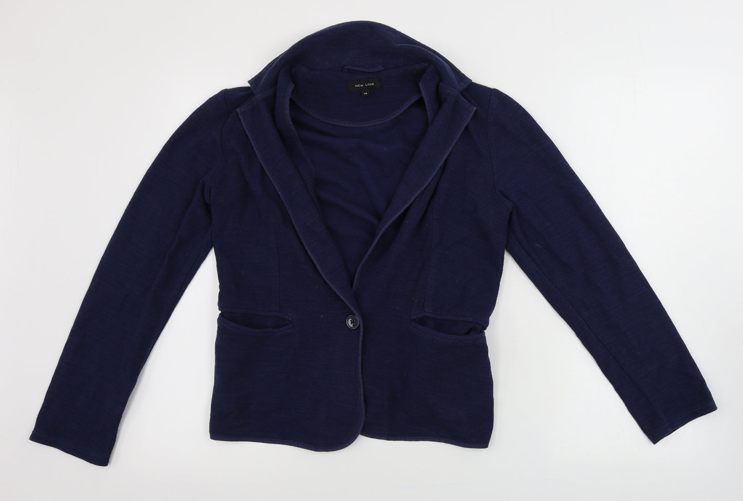 New Look Womens Blue   Cardigan Jumper Size 16