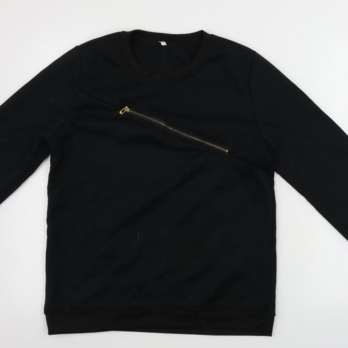 Preworn  Womens Black   Pullover Jumper Size XL