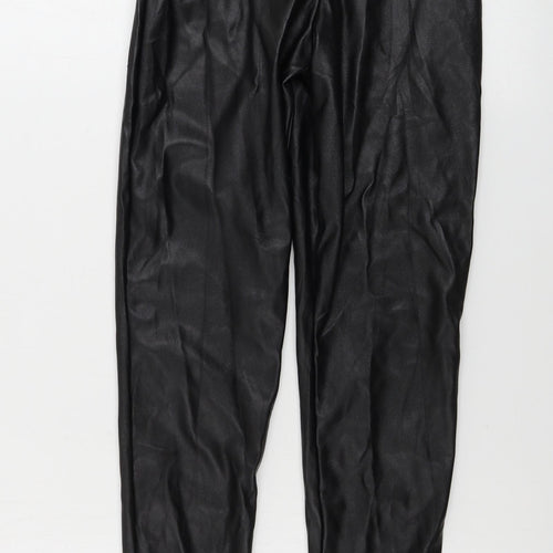 PRETTYLITTLETHING Womens Black   Jegging Leggings Size 6 L27 in
