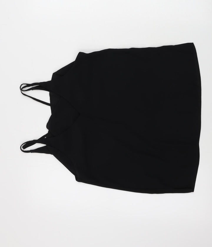 Topshop Womens Black   Basic Tank Size 6