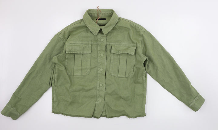 F&F  Womens Green   Jacket Coat Size 8