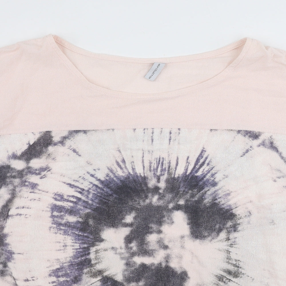 NEW Collection  Womens Orange   Basic T-Shirt Size 8