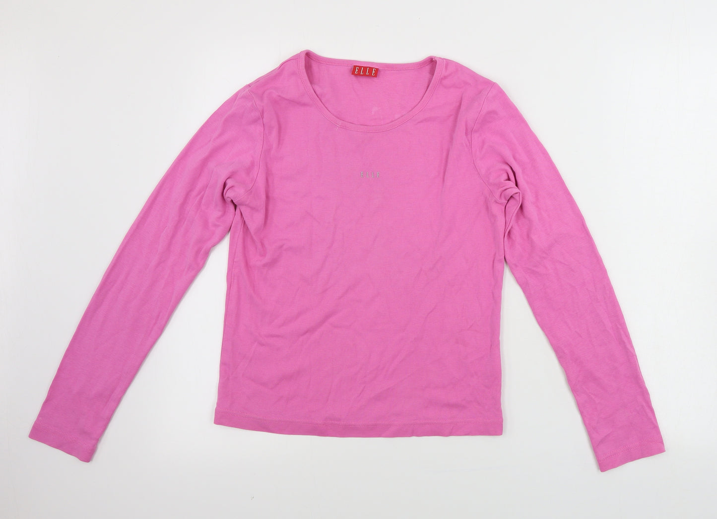 elle  Womens Pink   Basic T-Shirt Size L