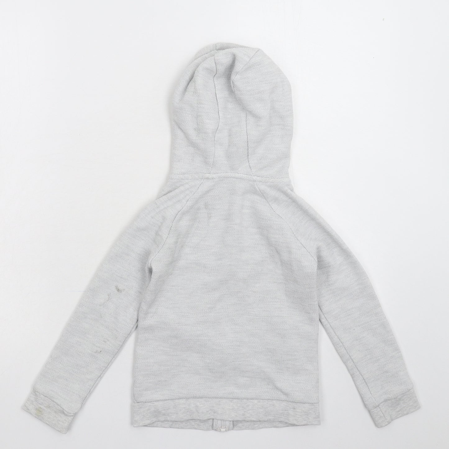 Primark Girls Grey   Full Zip Hoodie Size 6-7 Years
