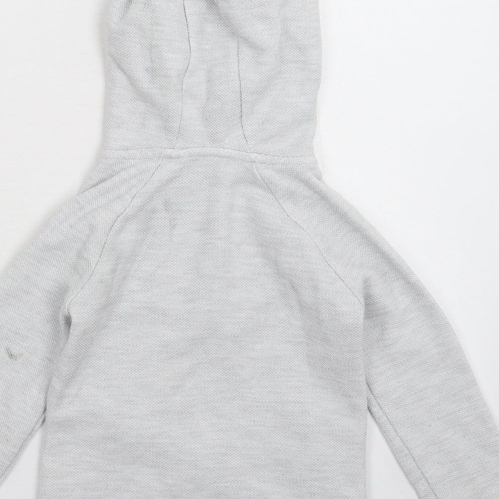 Primark Girls Grey   Full Zip Hoodie Size 6-7 Years