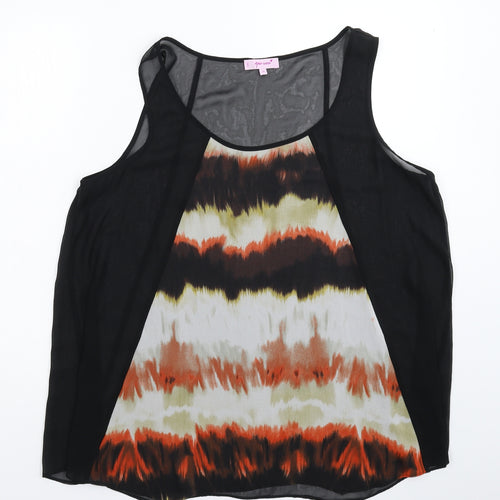 Per Una Womens Black   Basic Tank Size 14