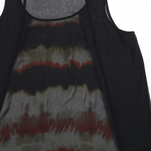 Per Una Womens Black   Basic Tank Size 14
