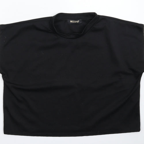 Misspap Womens Black   Basic Tank Size M