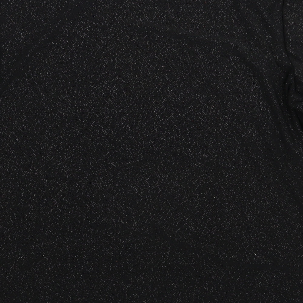 Klass Womens Black   Basic T-Shirt Size L