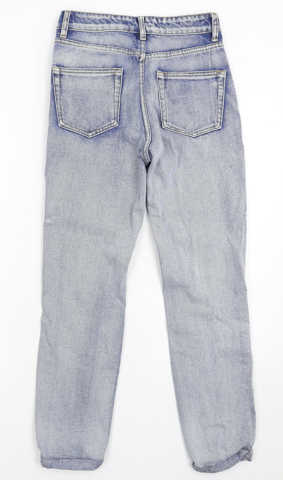 Boohoo Womens Blue  Denim Skinny Jeans Size 6 L26 in