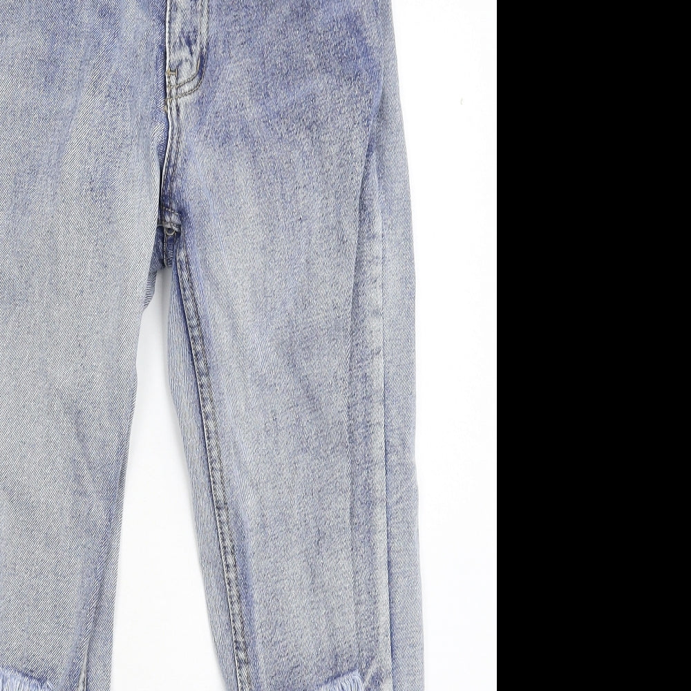 Boohoo Womens Blue  Denim Skinny Jeans Size 6 L26 in