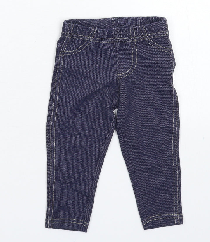 Carter's Baby Blue Capri Trousers Size 9 Months