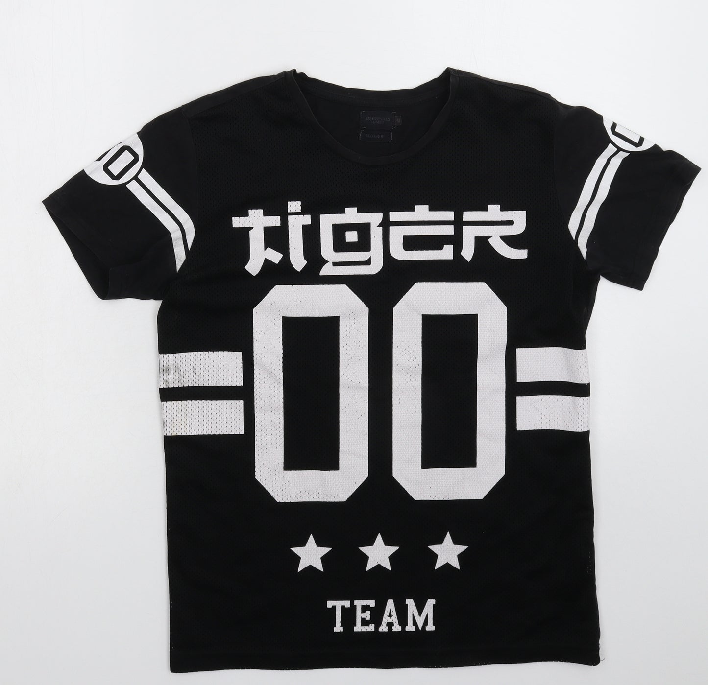 Landers Mens Black    T-Shirt Size M
