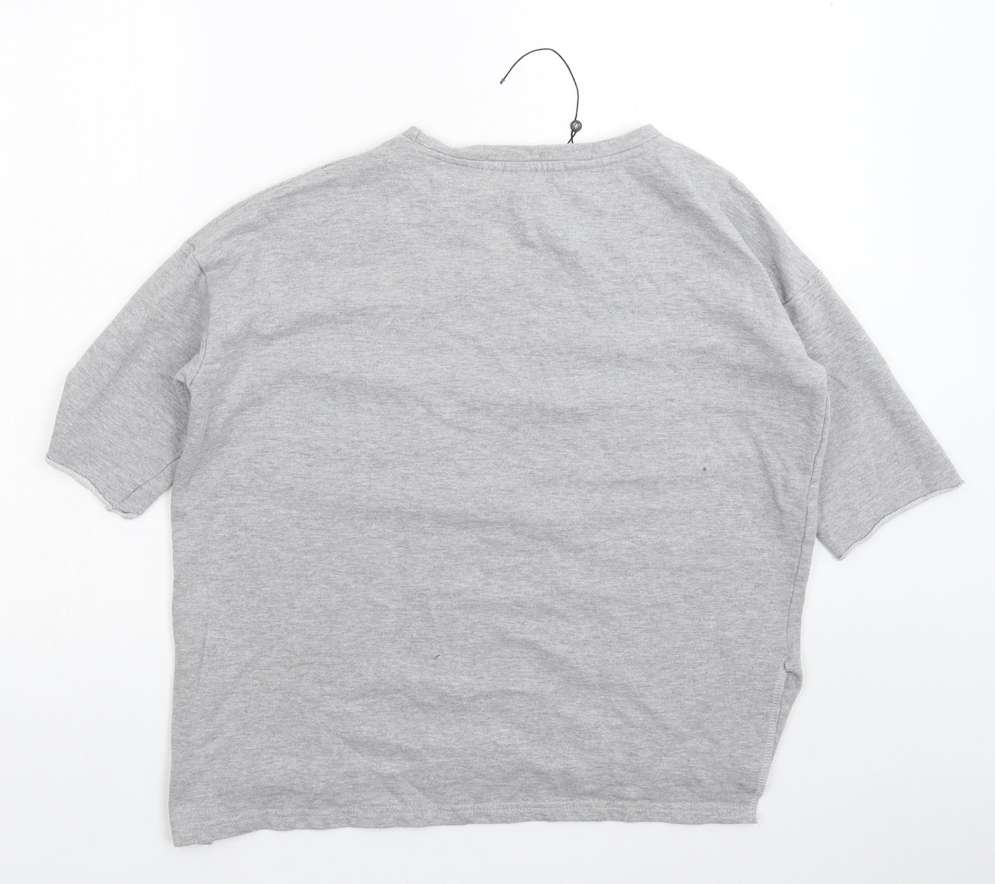 Missguided Womens Grey   Pullover Sweatshirt Size 6  - Oversized