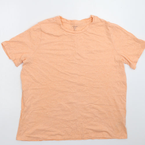 Marks and Spencer Womens Beige   Basic T-Shirt Size 18