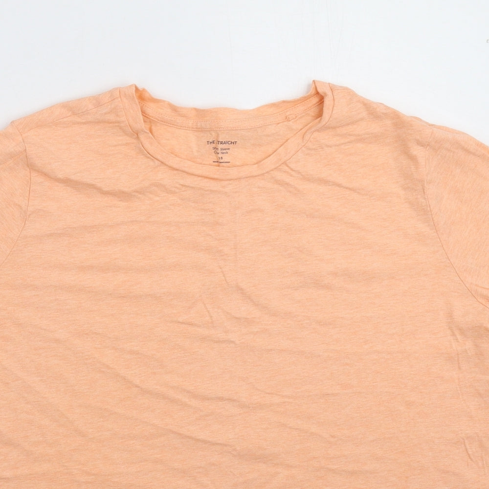 Marks and Spencer Womens Beige   Basic T-Shirt Size 18