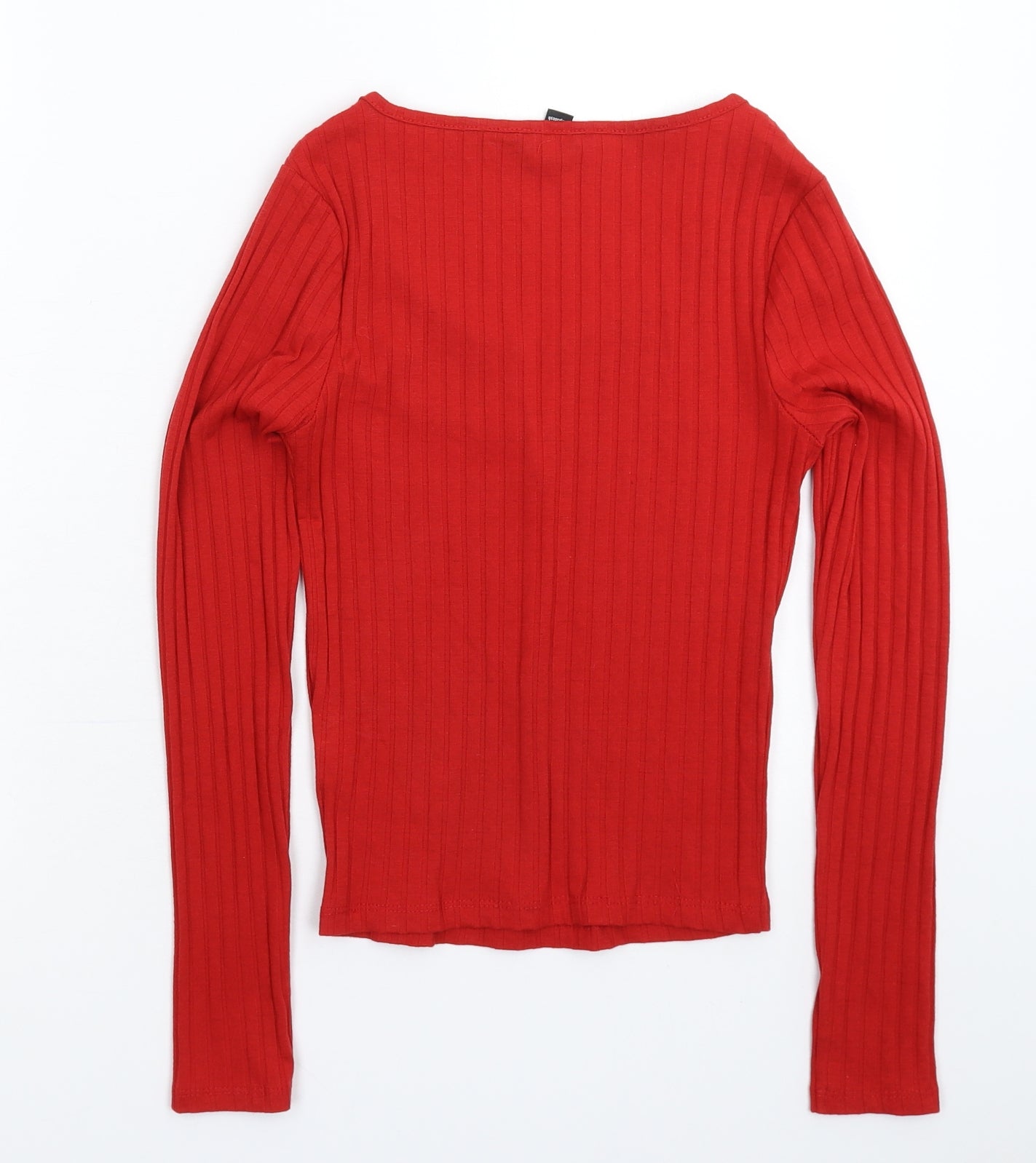 New Look Womens Red   Basic T-Shirt Size 10