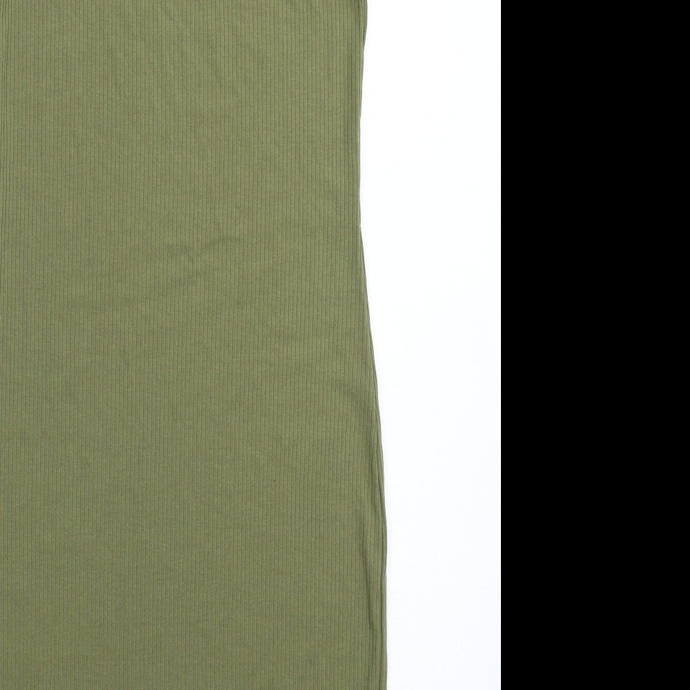New Look Womens Green   T-Shirt Dress  Size 8