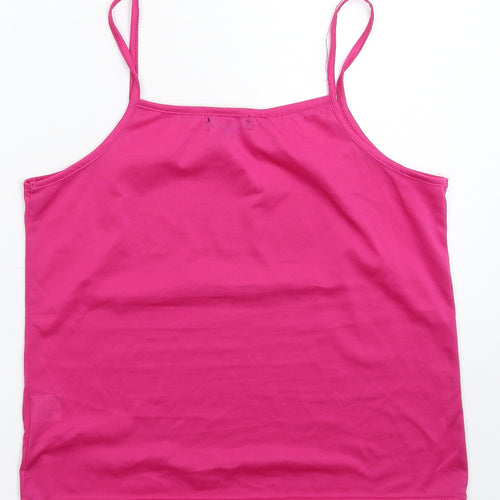 Stella Womens Pink   Basic Tank Size 16