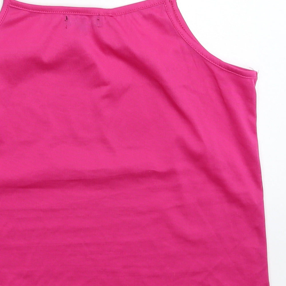 Stella Womens Pink   Basic Tank Size 16