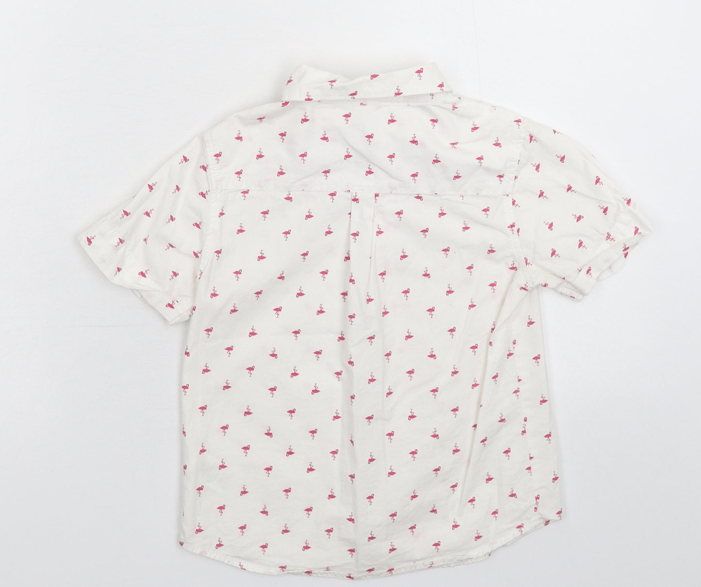 Matalan Boys White   Basic Button-Up Size 4-5 Years