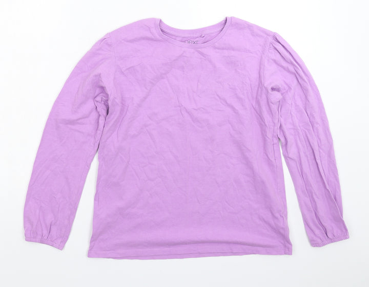 NEXT Girls Pink   Basic T-Shirt Size 12 Years