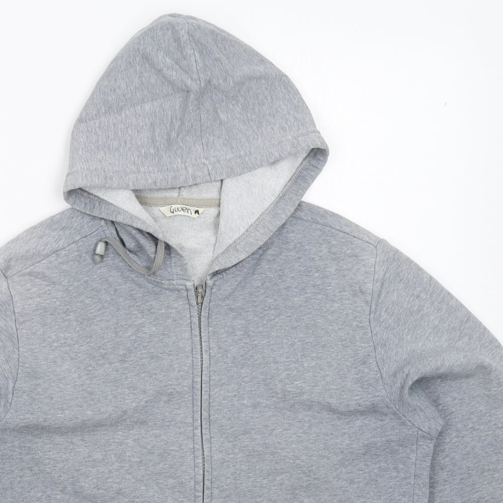 Marks and Spencer Womens Grey   Full Zip Hoodie Size 16