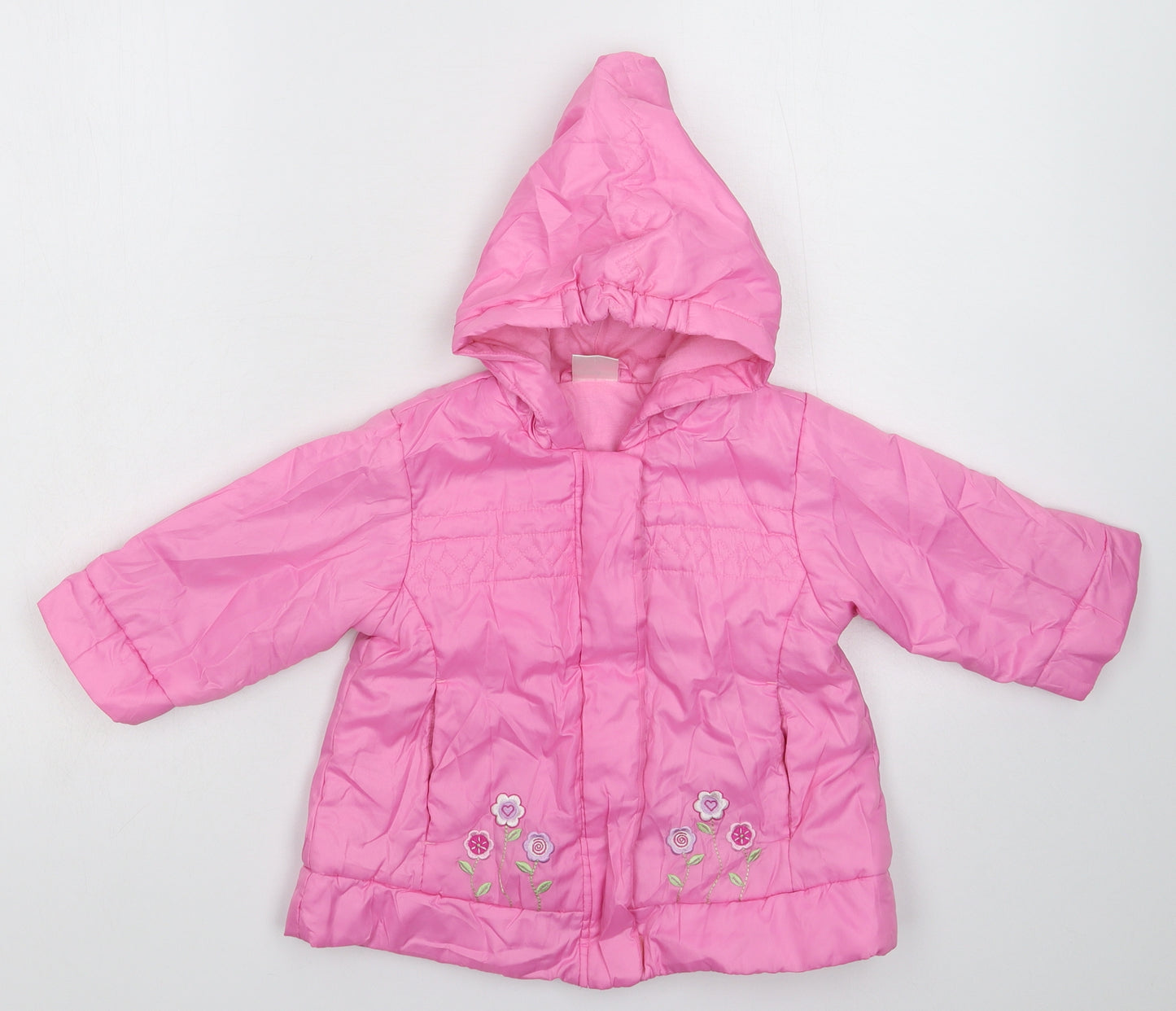 Ladybird Girls Pink   Jacket  Size 9-12 Months