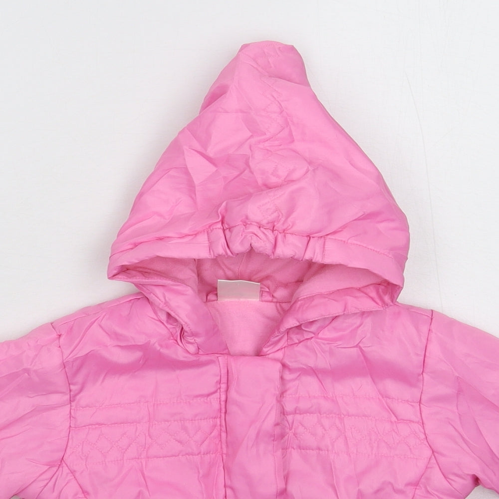 Ladybird Girls Pink   Jacket  Size 9-12 Months
