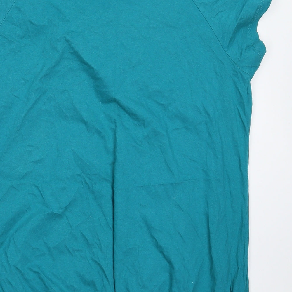 Marrisota Womens Green   Basic T-Shirt Size 24