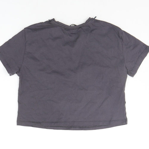 George Boys Grey   Basic T-Shirt Size 9-10 Years