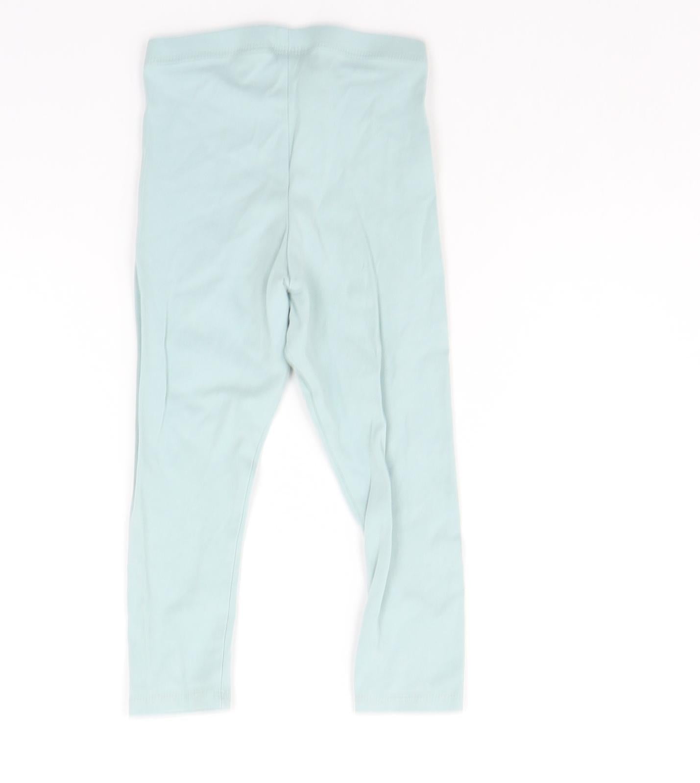 H&M Baby Blue   Jogger Leggings Size 24 Months