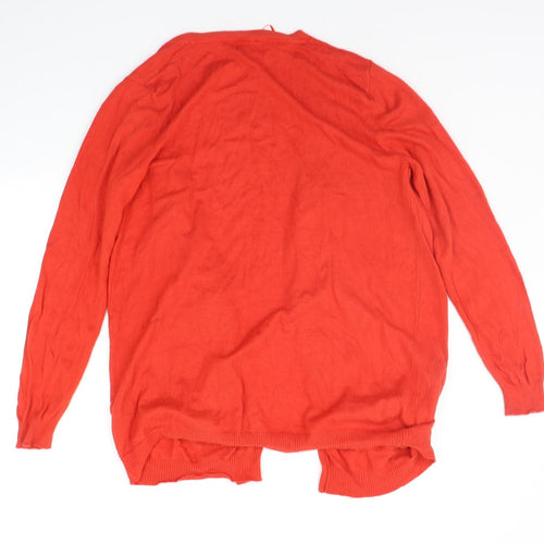 Monsoon Womens Red   Cardigan Jumper Size 12