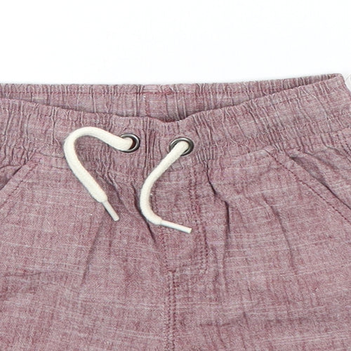 TU Girls Red   Chino Shorts Size 2-3 Years