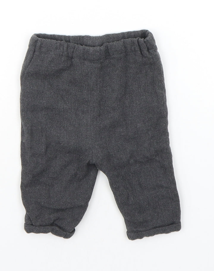 TU Baby Grey Jogger Trousers Size 3-6 Months