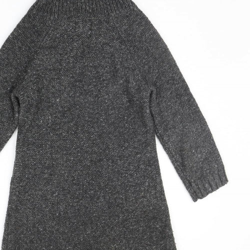NEXT Womens Grey   Jumper Dress  Size 10