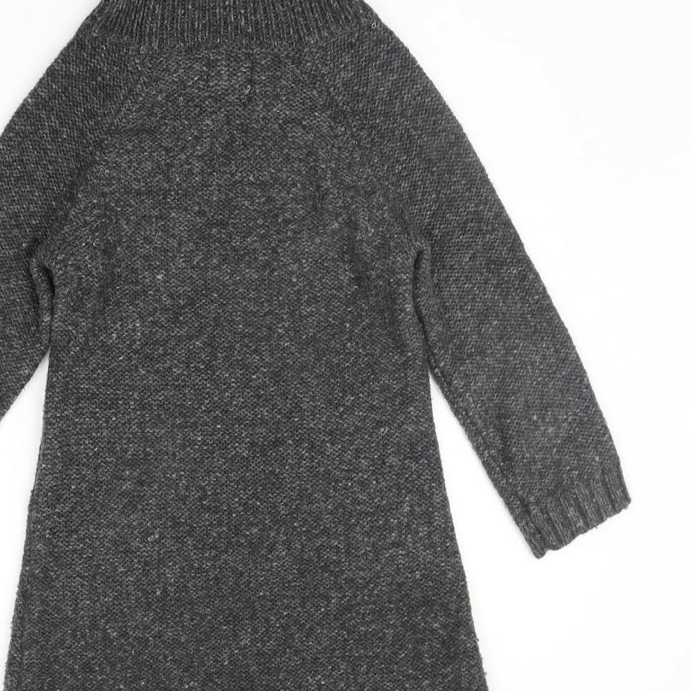 NEXT Womens Grey   Jumper Dress  Size 10