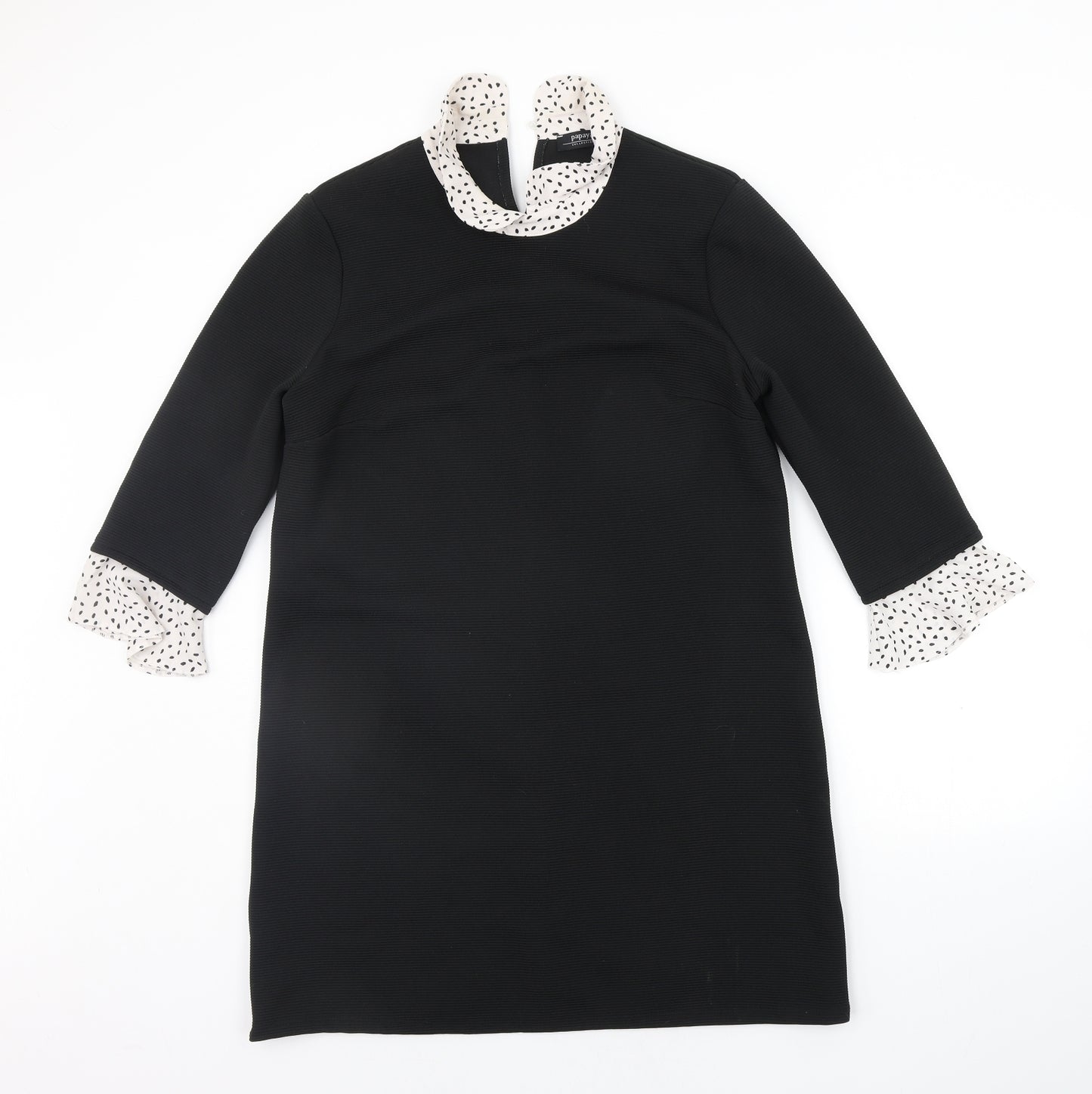 Papaya Womens Black   Jumper Dress  Size 14