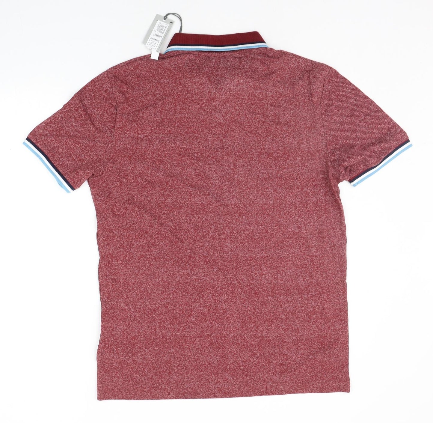 Marks and Spencer Mens Red    Polo Size M