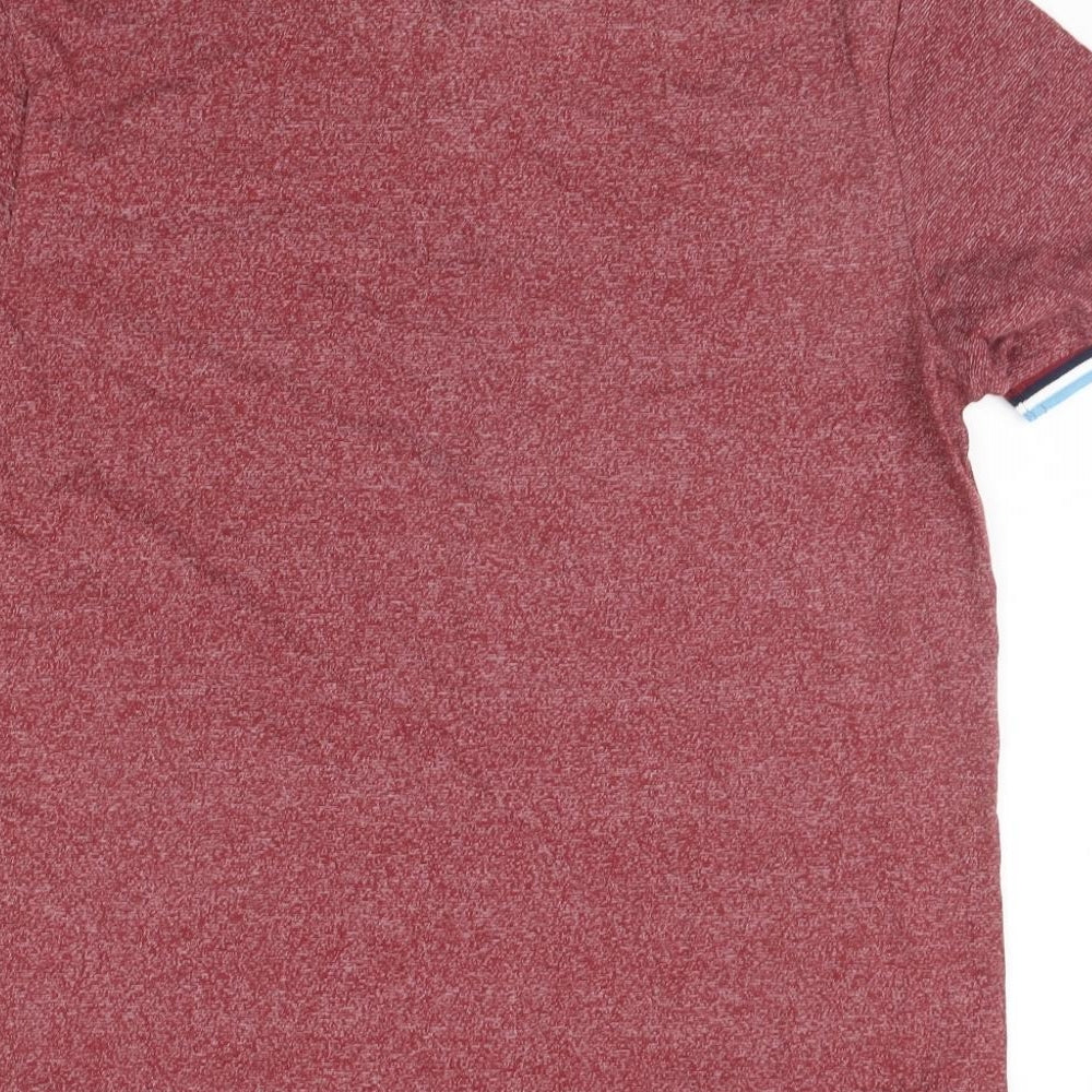 Marks and Spencer Mens Red    Polo Size M