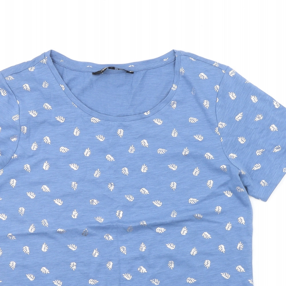 Debenhams Womens Blue   Basic T-Shirt Size 14