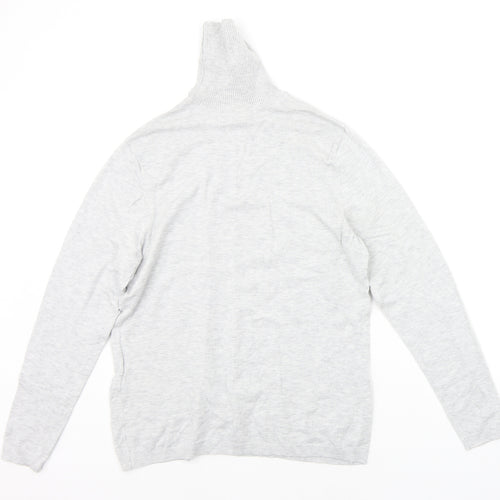 CHICOS Womens Grey   Pullover Jumper Size S