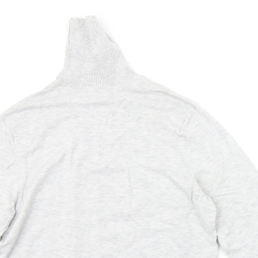 CHICOS Womens Grey   Pullover Jumper Size S