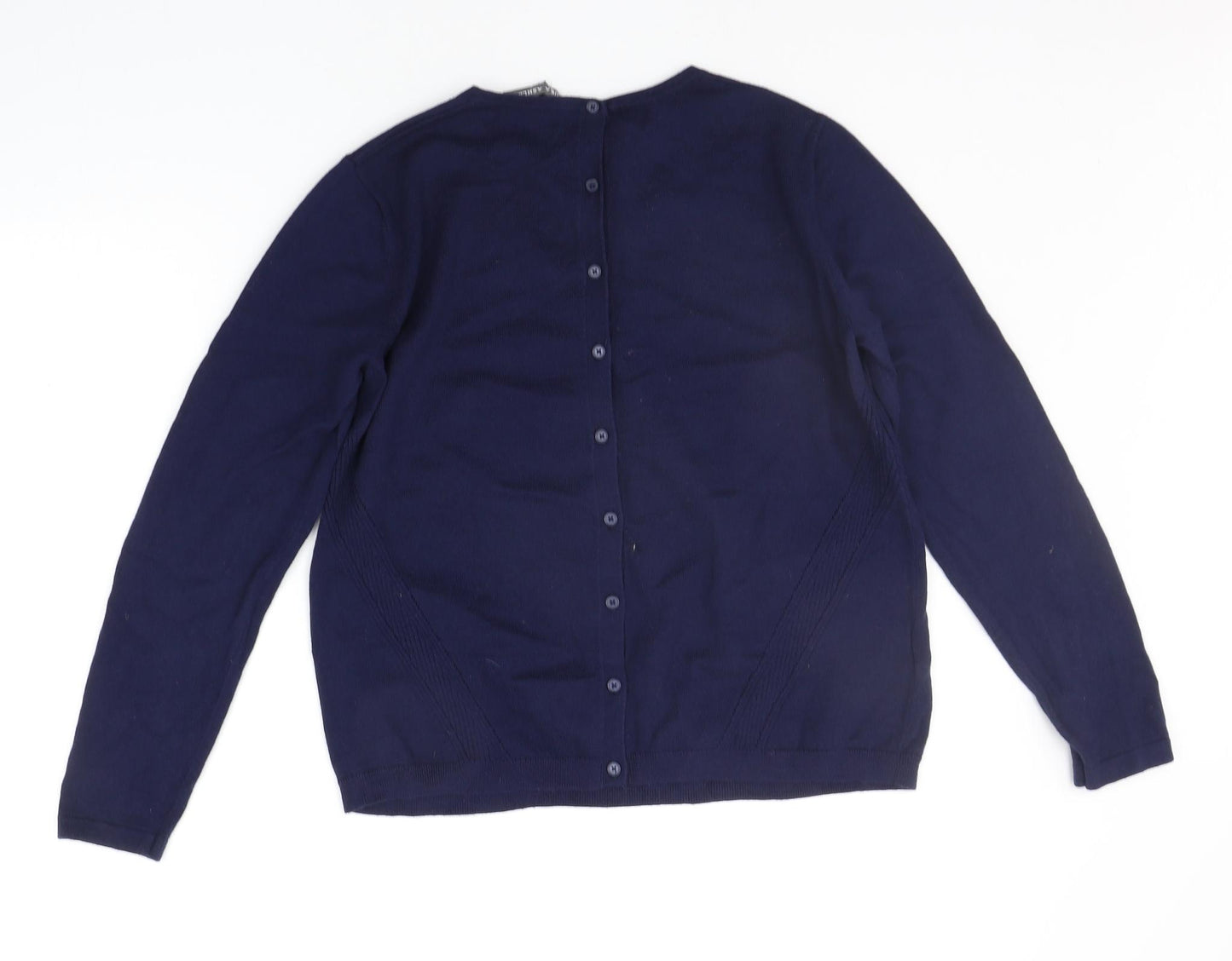 Laura Ashley Womens Blue   Pullover Jumper Size 14