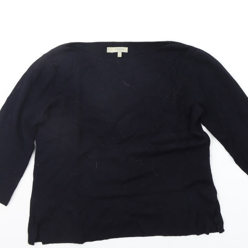 Hobbs Womens Black   Pullover Jumper Size M