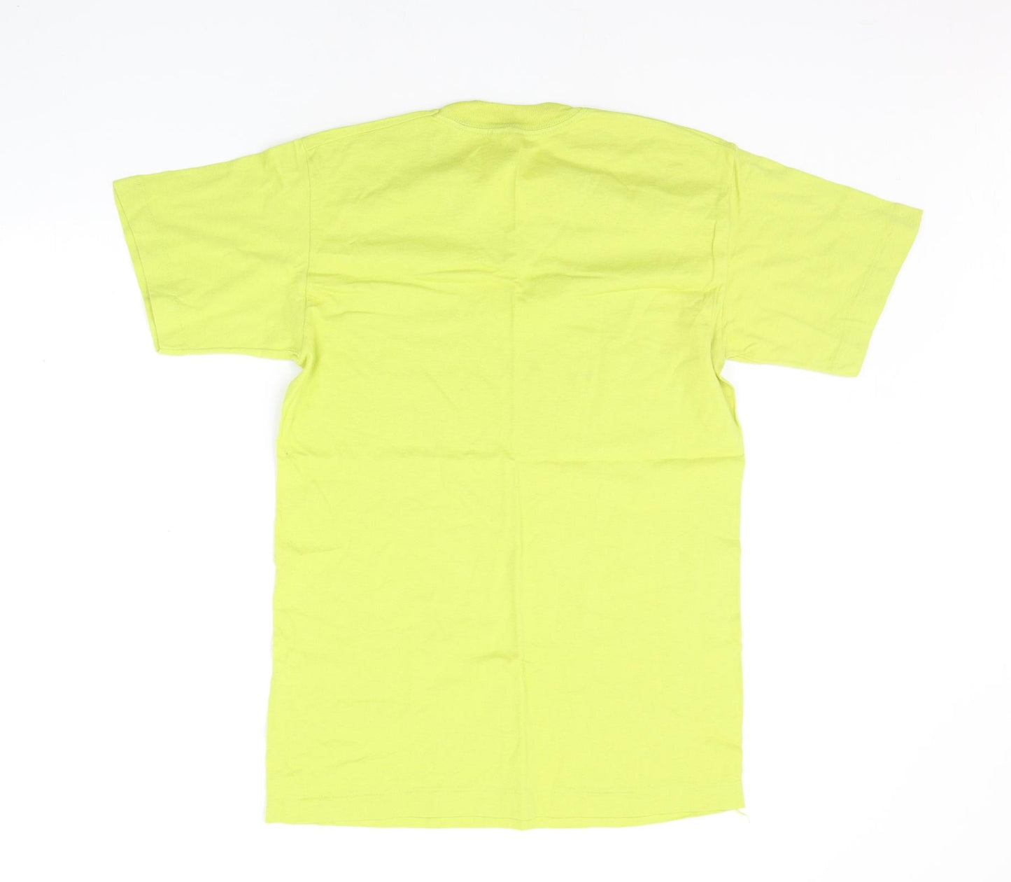 Fruit of the Loom Mens Yellow    T-Shirt Size M