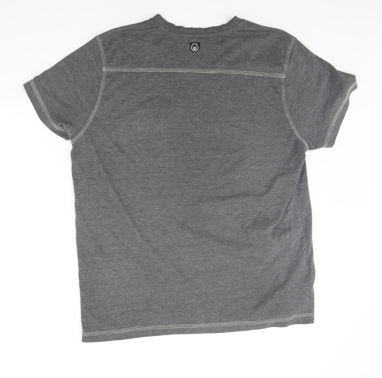 Duck and Cover Mens Grey    T-Shirt Size XL