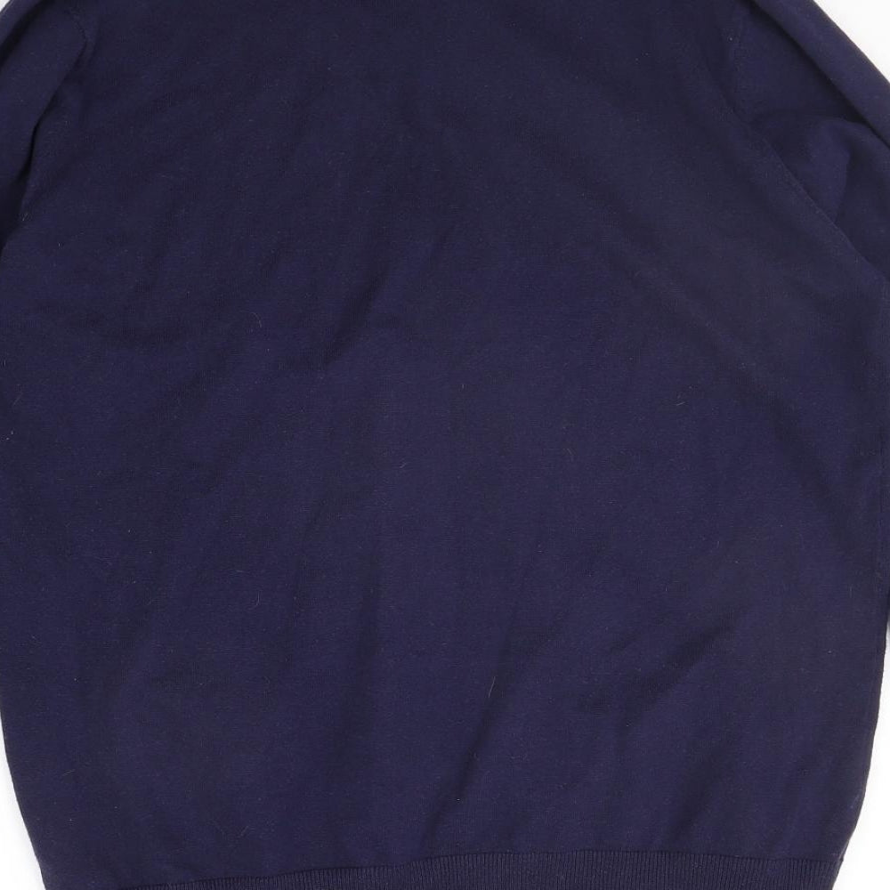Peacocks Mens Blue   Pullover Jumper Size L