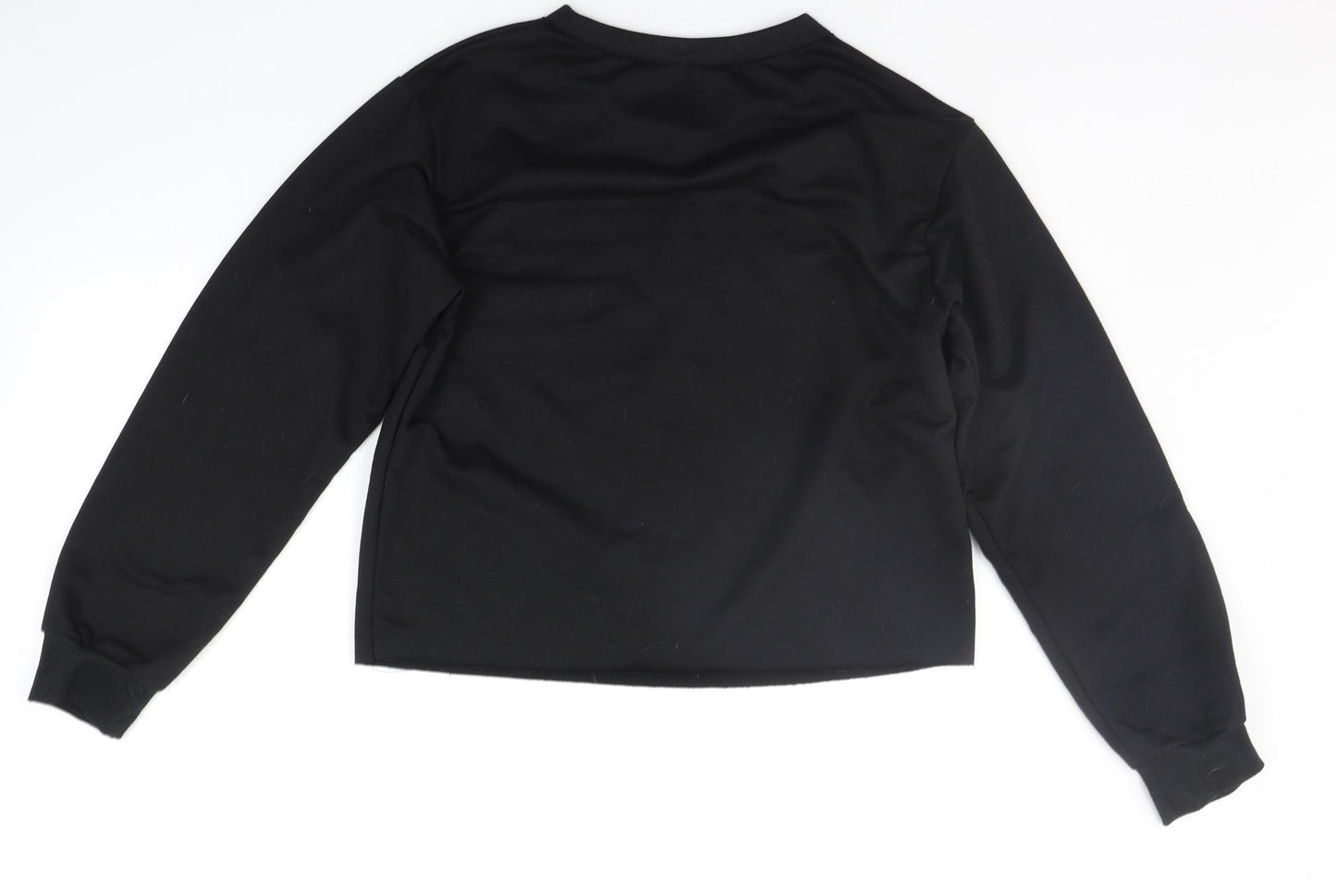 rowme Boys Black   Pullover Jumper Size M