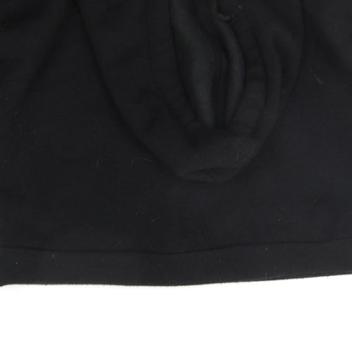 Topshop Womens Black   Pullover Hoodie Size 6
